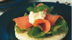 熏鮭開面三明治 熏鮭開面三明治