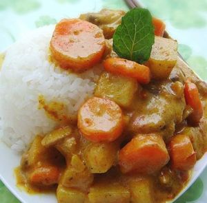 咖喱鴨翅蓋澆飯 咖喱鴨翅蓋澆飯