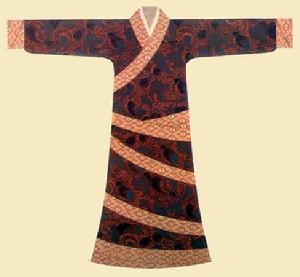 漢服服飾--曲裾