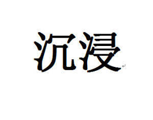 沉浸 沉浸