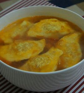 番茄蛋餃 番茄蛋餃