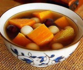 紅薯圓子薑湯 紅薯圓子薑湯