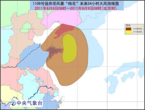 梅花未來24小時大風預報