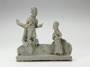 金二十四孝故事陶塑 金二十四孝故事陶塑