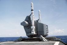 勞倫斯號驅逐艦上的MK11飛彈發射裝置