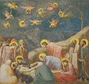 ［意］喬托：《哀悼基督》（壁畫），1305