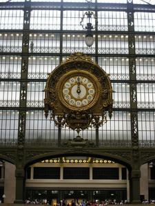 （圖）奧賽美術館裡的時鐘