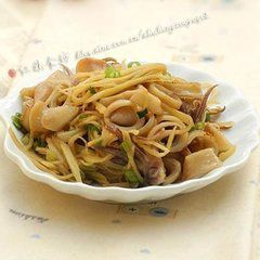 薑絲墨魚 薑絲墨魚