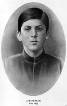 16歲的史達林，1894年
