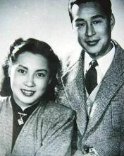 金焰與妻子秦怡