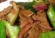 特色尖椒炒豬肝