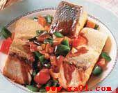 椒丁鮭魚 椒丁鮭魚