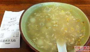 桂花醪糟小湯圓