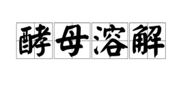 酵母溶解 酵母溶解