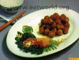 拔絲什錦山藥 拔絲什錦山藥