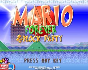 Mario Forever Block Party Mario Forever Block Party