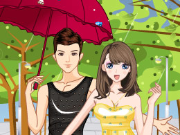 漫步雨中 漫步雨中