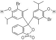 溴麝香草酚藍結構圖
