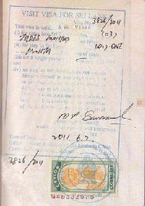 斯里蘭卡旅遊簽證 斯里蘭卡旅遊簽證