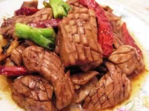 黃瓜爆腰花 黃瓜爆腰花