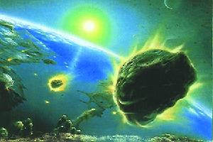 巨大隕石的撞擊是地球上的生物難以預料的意外之災