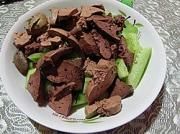 黃瓜拌雞肝 黃瓜拌雞肝