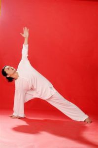 三角側伸展式 三角側伸展式