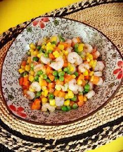 玉米豌豆蝦仁 玉米豌豆蝦仁