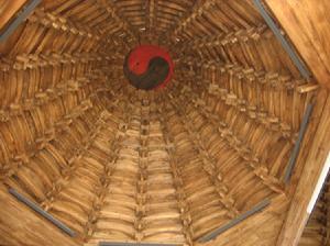 文昌閣的木結構天井