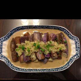 麻汁拌茄子 麻汁拌茄子