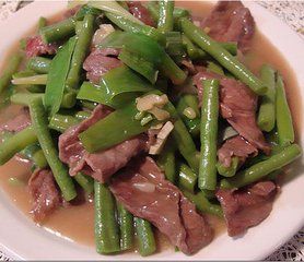 陳皮牛肉炒豆角