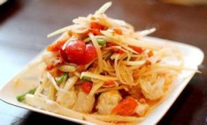 青木瓜蟹肉沙拉 青木瓜蟹肉沙拉