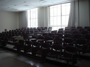 顏溪紫砂在MIT上課時的教室