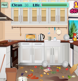 髒亂的廚房 髒亂的廚房