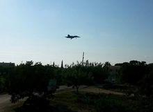 蘇-34降落敘利亞機場