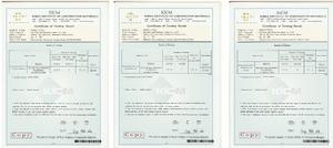 雷克蟎所獲各項認證10