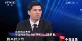 彭新林[中國刑法學研究會副秘書長]
