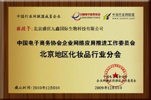 中國企推委授予九鑫