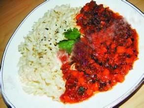 茄醬牛肉雜蔬飯 茄醬牛肉雜蔬飯