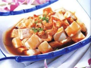 紅燒豆腐蝦米