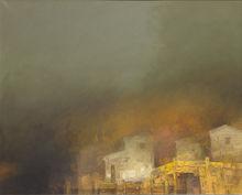 陳培榮新意象繪畫作品《煙雲鄉情》系列