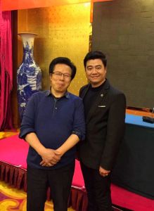 歐陽立志和劉恩群萍鄉市音樂家協會主席留影