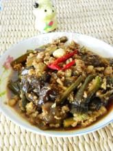 酒釀肉末燒茄子 酒釀肉末燒茄子