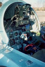 蘇27戰鬥機的座艙