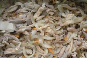 沙茶白肉絲 沙茶白肉絲