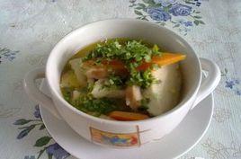 雞湯燴鍋餅 雞湯燴鍋餅