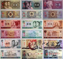 第四套人民幣大全套