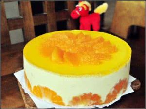 香橙奶油慕斯 香橙奶油慕斯