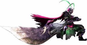 黑狼鳥套裝搭配黑狼鳥太刀