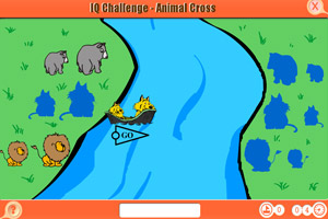 小動物渡河 小動物渡河